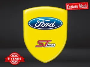 Ford Domed Decals Sticker Car Limited Star High End
